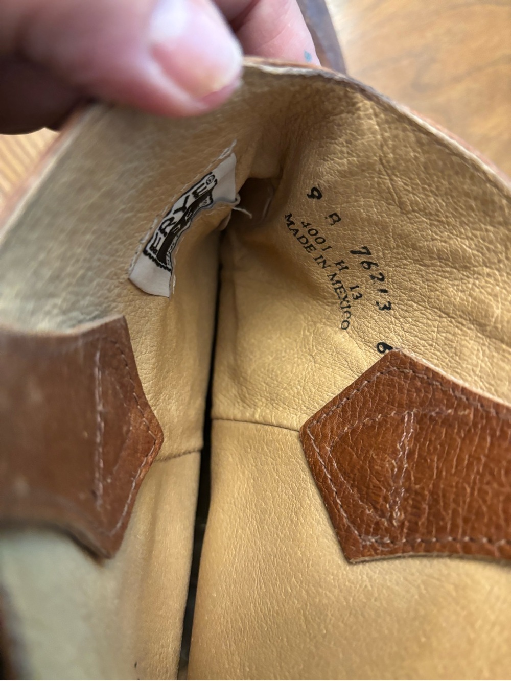 Women’s Frye Billy Shorties Distressed Leather - Picture 7 of 8